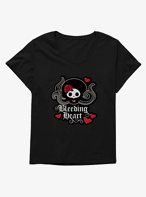 Skelanimals Bleeding Heart Girls T-Shirt Plus