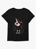 Skelanimals Bonita Rose Girls T-Shirt Plus