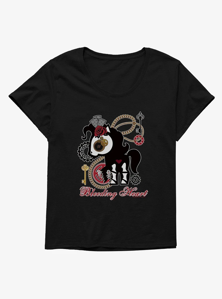 Skelanimals Carrie Bleeding Heart Girls T-Shirt Plus