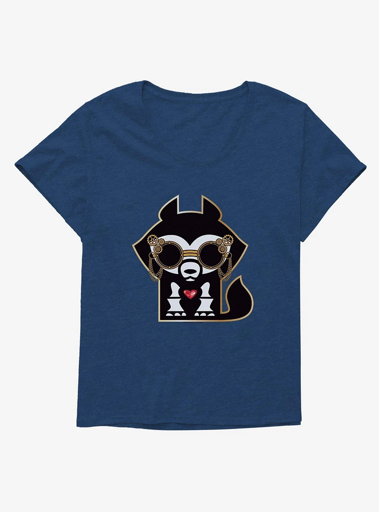 Skelanimals Foxy Goggles Girls T-Shirt Plus