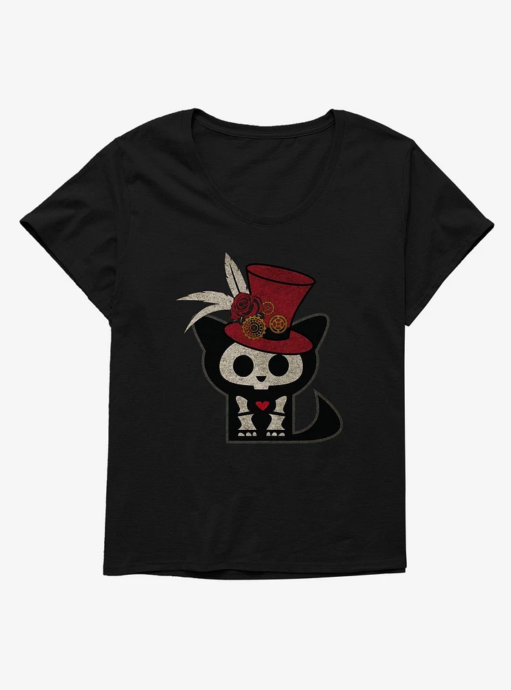 Skelanimals Kit Top Hat Girls T-Shirt Plus