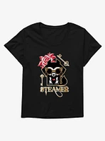 Skelanimals Steamer Girls T-Shirt Plus