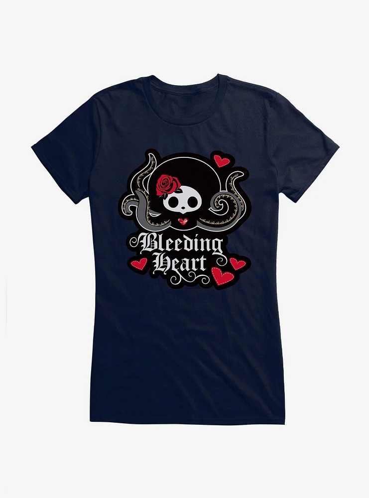 Skelanimals Bleeding Heart Girls T-Shirt