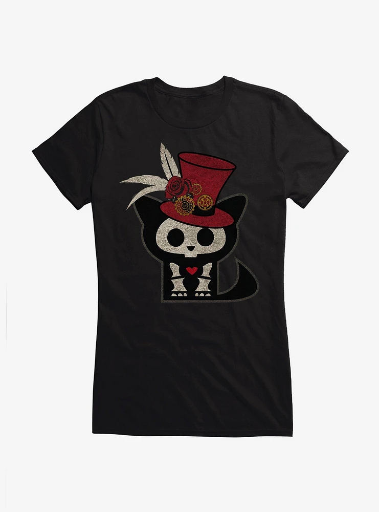 Skelanimals Kit Top Hat Girls T-Shirt