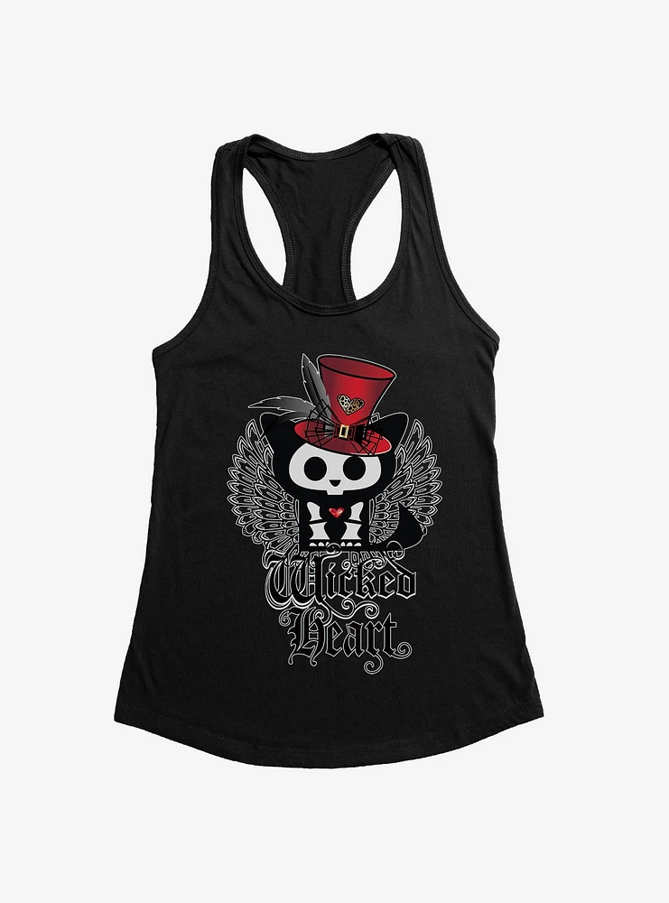 Skelanimals Wicked Heart Girls Tank