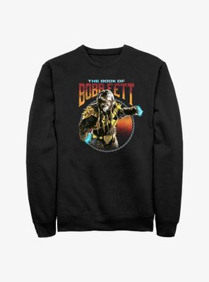 Star Wars Book Of Boba Fett Black Krrsantan Sweatshirt