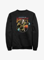 Star Wars Book Of Boba Fett Black Krrsantan Sweatshirt