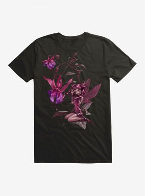 Fairies By Trick Purple Flower Fairy T-Shirt
