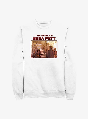Star Wars Book Of Boba Fett Take Cover Sweatshirt