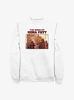 Star Wars Book Of Boba Fett Take Cover Sweatshirt