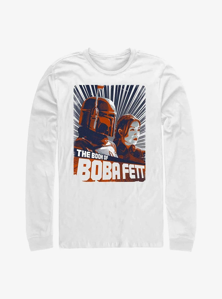 Star Wars Book Of Boba Fett Legends The Sand Long-Sleeve T-Shirt