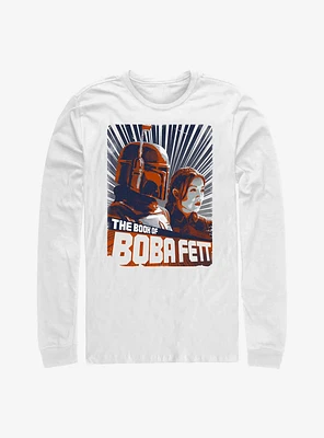 Star Wars Book Of Boba Fett Legends The Sand Long-Sleeve T-Shirt