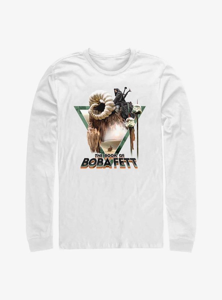 Star Wars Book Of Boba Fett Bantha Rider Long-Sleeve T-Shirt