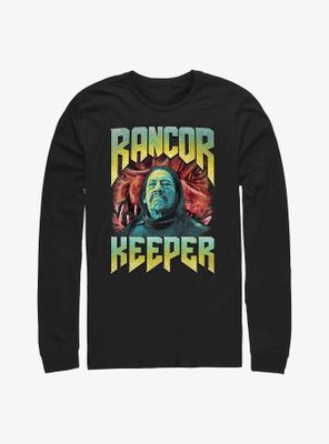 Star Wars Book Of Boba Fett Rancor Keeper Long-Sleeve T-Shirt