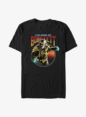 Star Wars Book Of Boba Fett Black Krrsantan T-Shirt