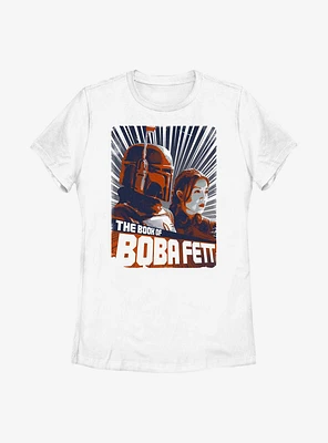 Star Wars Book Of Boba Fett Legends The Sand Womens T-Shirt