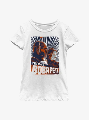 Star Wars Book Of Boba Fett Legends The Sand Youth Girls T-Shirt