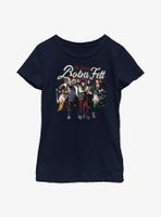 Star Wars Book Of Boba Fett Support Plan Youth Girls T-Shirt