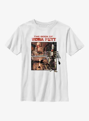 Star Wars Book Of Boba Fett All Or Nothing Youth T-Shirt