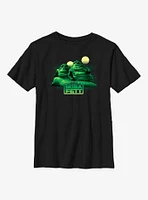 Star Wars Book Of Boba Fett The Twins Suns Youth T-Shirt