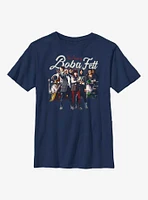 Star Wars Book Of Boba Fett Support Plan Youth T-Shirt