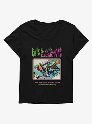 SpongeBob SquarePants Eels and Escalators Game Girls T-Shirt Plus