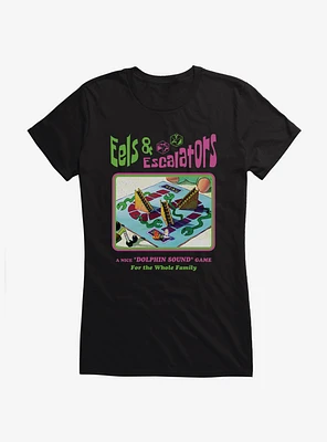 SpongeBob SquarePants Eels and Escalators Game Girls T-Shirt