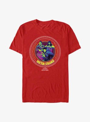 Marvel Doctor Strange Multiverse Of Madness Runes Badge T-Shirt