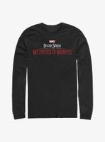 Marvel Doctor Strange Multiverse Of Madness Title Long-Sleeve T-Shirt