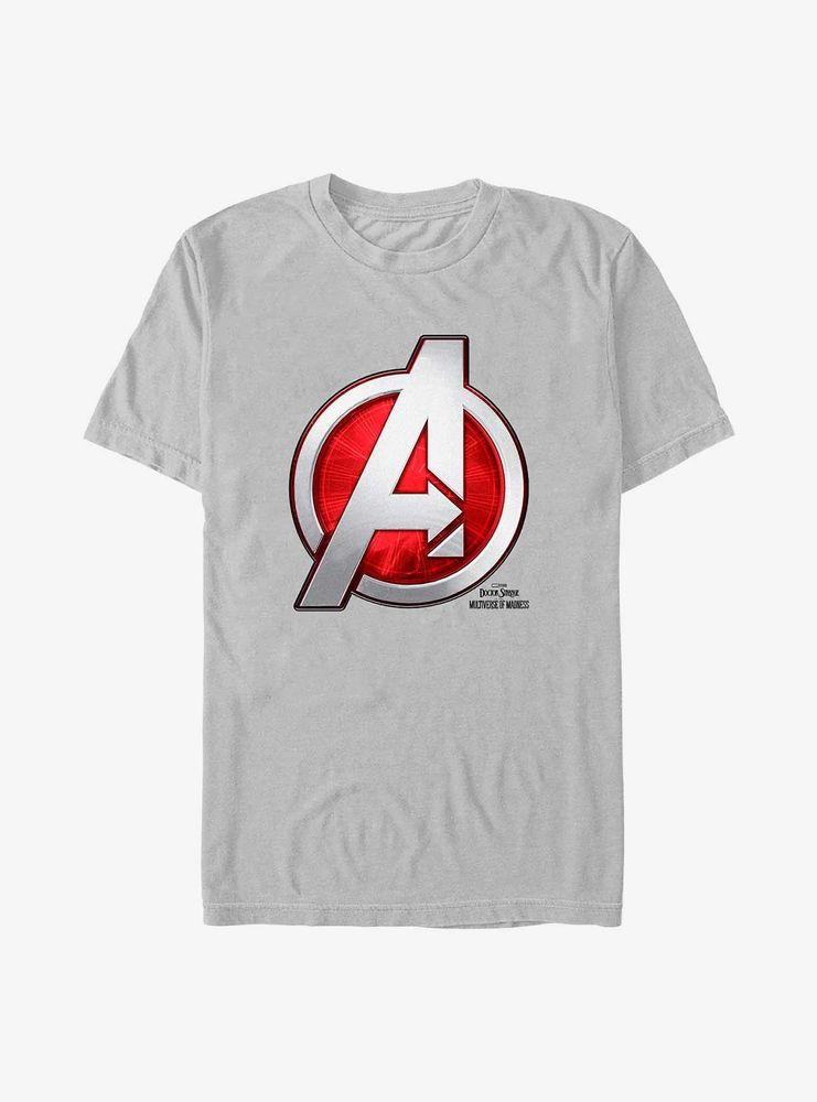 Marvel Doctor Strange Multiverse Of Madness Avengers Logo T-Shirt