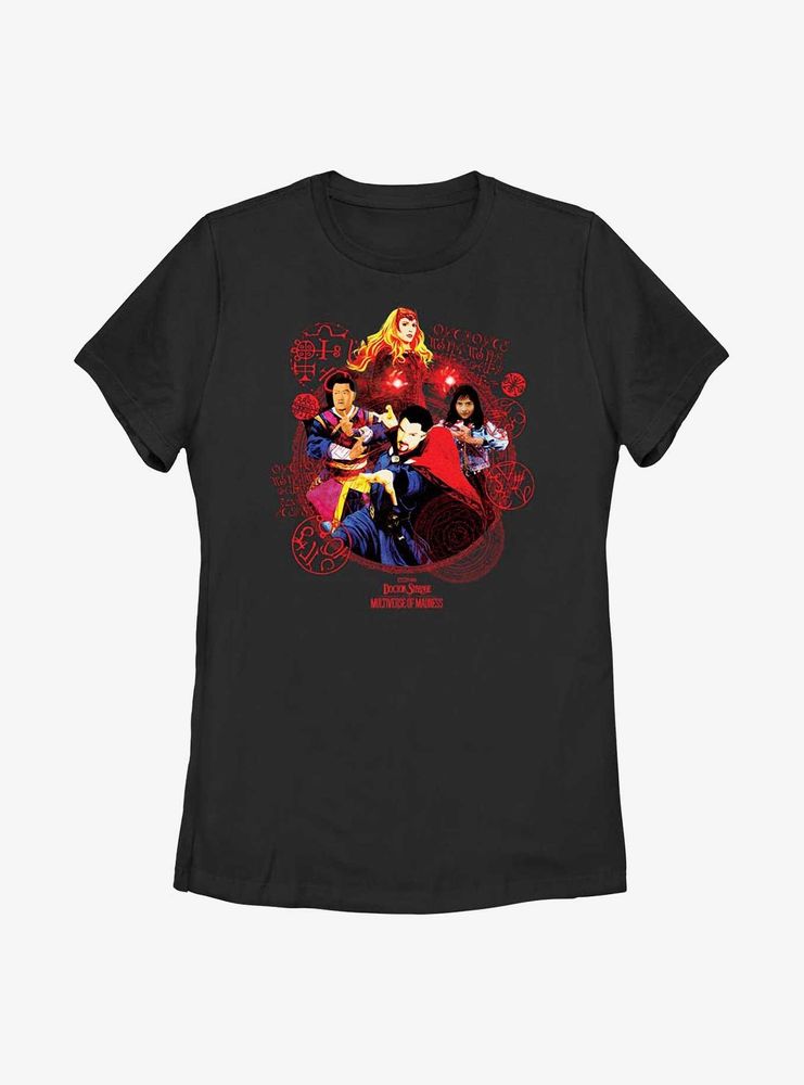 Marvel Doctor Strange Multiverse Of Madness Badge Heroes Womens T-Shirt