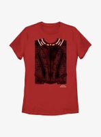 Marvel Doctor Strange Multiverse Of Madness Scarlet Witch Costume Shirt Womens T-Shirt