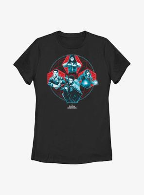 Marvel Doctor Strange Multiverse Of Madness Squad Womens T-Shirt