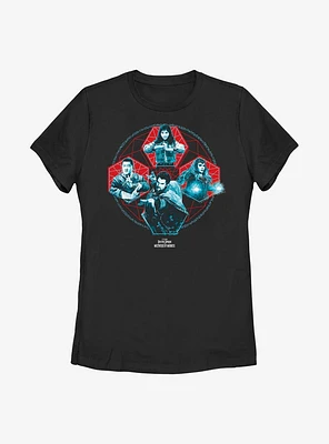 Marvel Doctor Strange Multiverse Of Madness Squad Womens T-Shirt