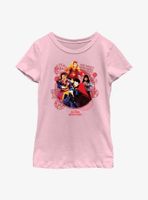 Marvel Doctor Strange Multiverse Of Madness Badge Heroes Youth Girls T-Shirt