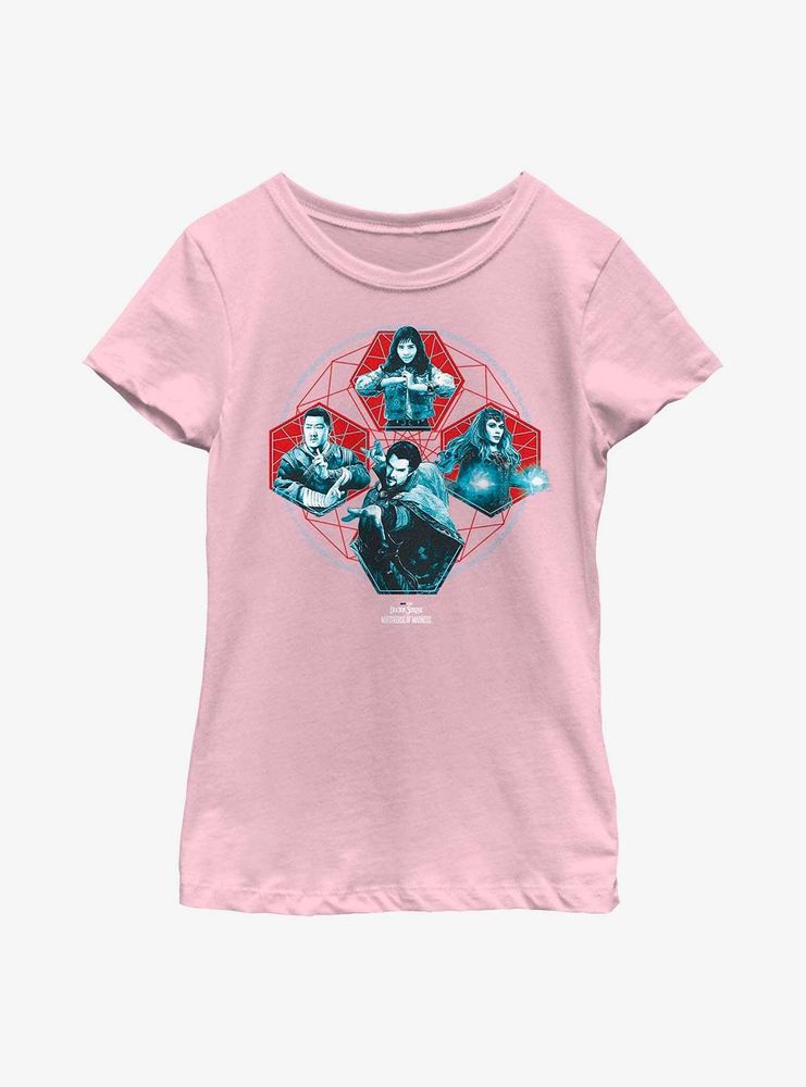 Marvel Doctor Strange Multiverse Of Madness Squad Youth Girls T-Shirt