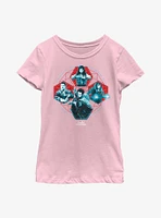 Marvel Doctor Strange Multiverse Of Madness Squad Youth Girls T-Shirt