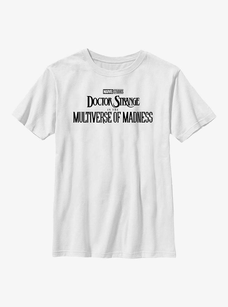 Marvel Doctor Strange Multiverse Of Madness Simple Logo Youth T-Shirt