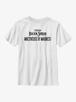 Marvel Doctor Strange Multiverse Of Madness Simple Logo Youth T-Shirt