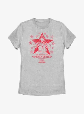 Marvel Doctor Strange Multiverse Of Madness Doodle America Chavez Womens T-Shirt