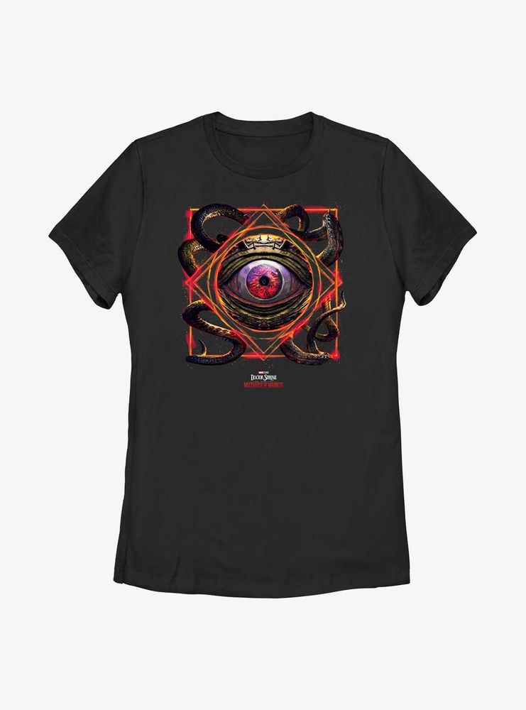 Marvel Doctor Strange Multiverse Of Madness Gargantos Eyeball Rune Womens T-Shirt