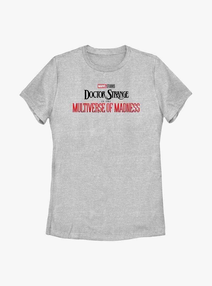 Marvel Doctor Strange Multiverse Of Madness Main Logo Womens T-Shirt