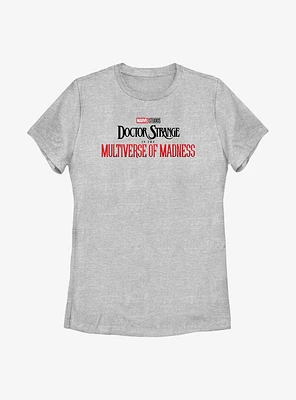 Marvel Doctor Strange Multiverse Of Madness Main Logo Womens T-Shirt