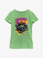 Marvel Doctor Strange Multiverse Of Madness Colorful Gargantos Youth Girls T-Shirt