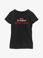 Marvel Doctor Strange Multiverse Of Madness Comic Logo Youth Girls T-Shirt