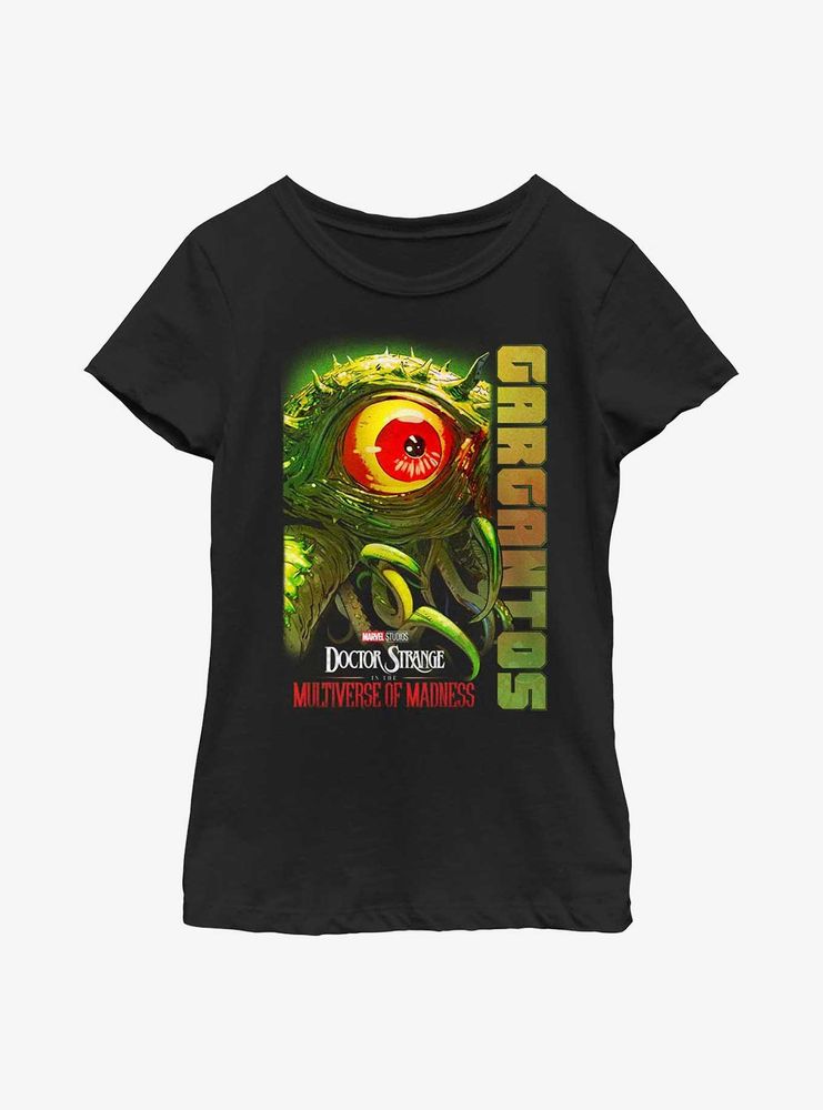 Marvel Doctor Strange Multiverse Of Madness Gargantos Eye Youth Girls T-Shirt