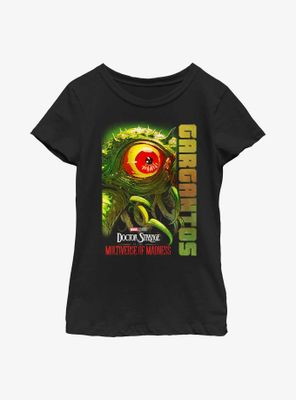 Marvel Doctor Strange Multiverse Of Madness Gargantos Eye Youth Girls T-Shirt