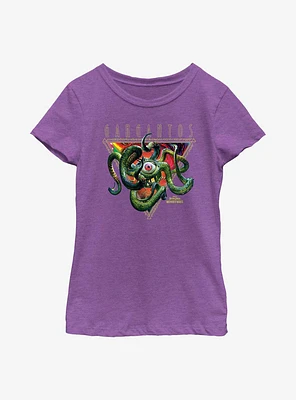 Marvel Doctor Strange Multiverse Of Madness Gargantos Triangle Badge Youth Girls T-Shirt
