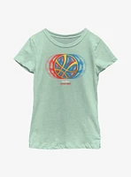 Marvel Doctor Strange Multiverse Of Madness Gradient Seal Youth Girls T-Shirt