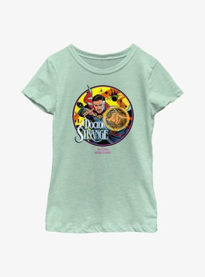 Marvel Doctor Strange Multiverse Of Madness Hero Badge Youth Girls T-Shirt